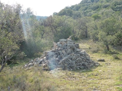 Randonnée dolmens à Pallieres Le Portel des Arnaud chambres d hotes Cévennes
