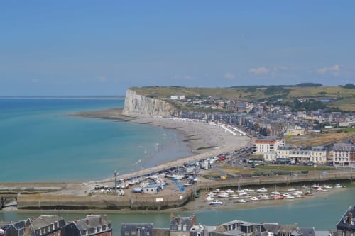 Vue de Mers-Les-Bains Baie de Somme Saint-Valéry Le Crotoy gîtes les granges de la baie