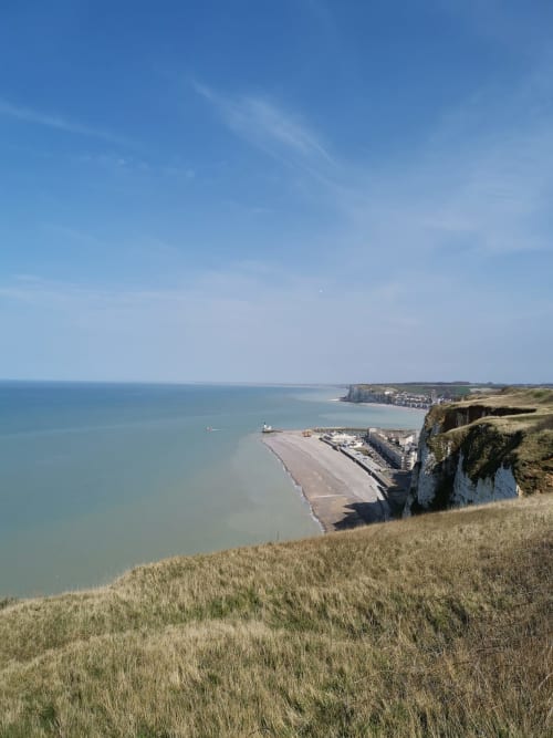 Falaise Mers-Les-Bains Baie de Somme Saint-Valéry Le Crotoy gîtes les granges de la baie