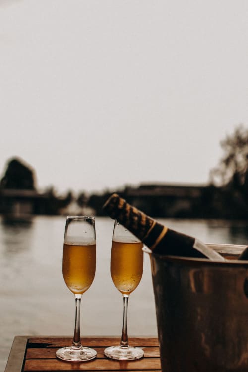 aperitif to La Grange Dîmière, charming BnB in the Loire Valley