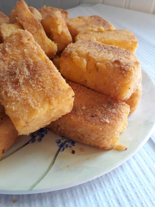 Polenta sucrée frit, by Fabrice RAMOS partenaire Casa Claudina