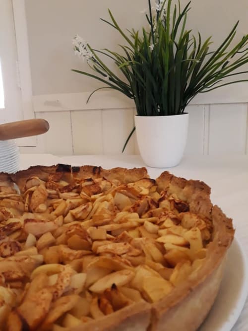 Tarte aux pommes, by Fabrice RAMOS partenaire Casa Claudina