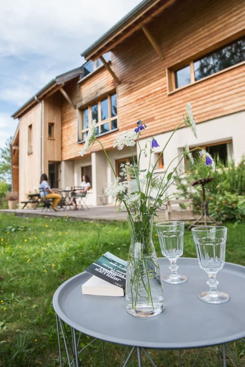 grand gîte près de Grenoble. Jardin la maison d'Agathe et sophie
