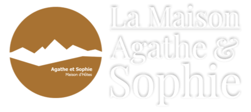 logo avec texte agathe et sophie maison d'hôtes