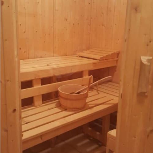 sauna pour vous détendre en fin de journée à la maison d'Agathe et sophie