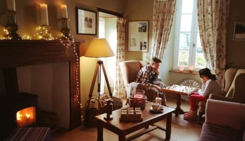 intérieur - Le manoir de herouville