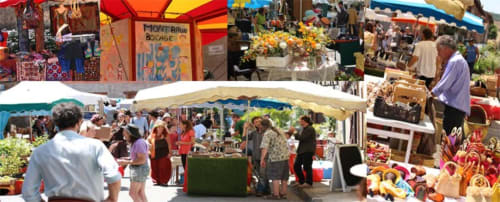 market - producers - Toulouse - Les Robinsonades - Saint Christaud | Ecological accommodation - suspended tent and tree-house