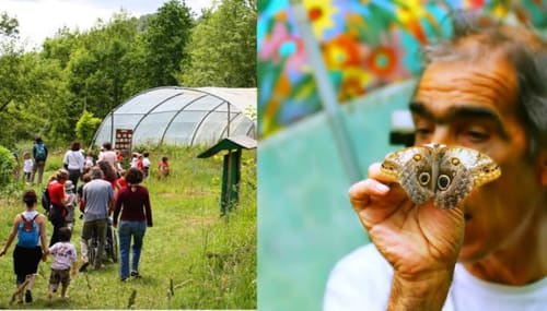 party - children - Les Robinsonades - Saint Christaud | Ecological accommodation - suspended tent and tree-hous