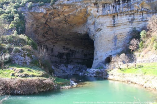 grotte du Mas d'Azil - Les Robinsonades - Saint Christaud | Ecological accommodation - suspended tent and tree-house