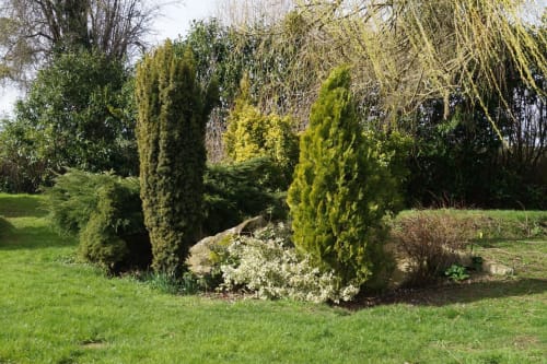 parc arboré d'un hectare - le relais de dalibray