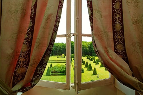 guest room - château- Loire - stay - wedding - weekend - Le mans
garden