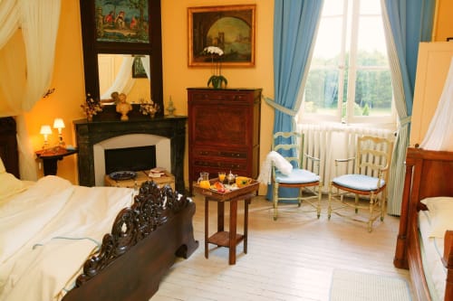 guest room - château- Loire - stay - wedding - weekend - Le mans
