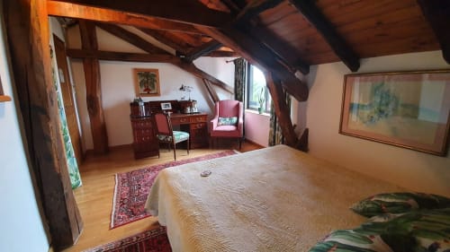 Chambre Amarante . Domaine de Millox. Chambres d'hôtes. Pays Basque. Landes.