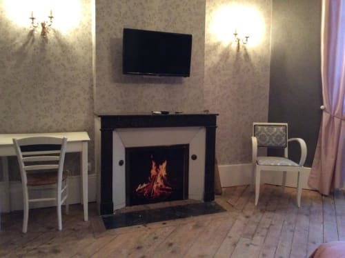 Chambre avec télévision à Tresnay
