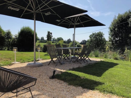 Table de jardin en Normandie