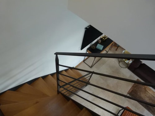 Escalier en bois