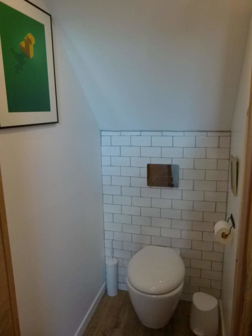 Toilettes chambre d'hôtes Normandie
