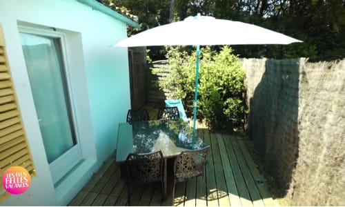 Terrasse privée - La dune du bien-être