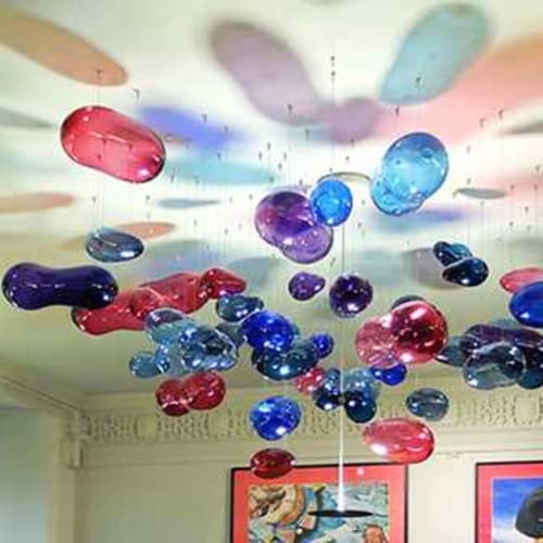souffleur de verre  "Fluïd" à belle île en mer