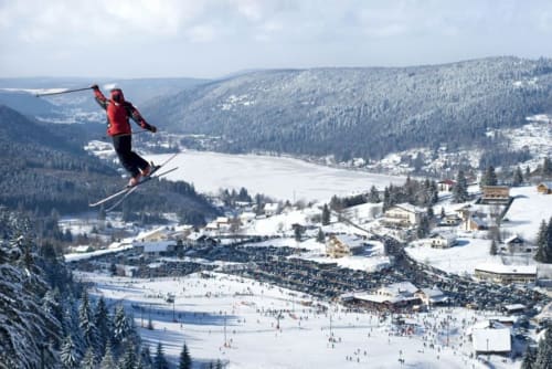 ski dans les hautes vosges