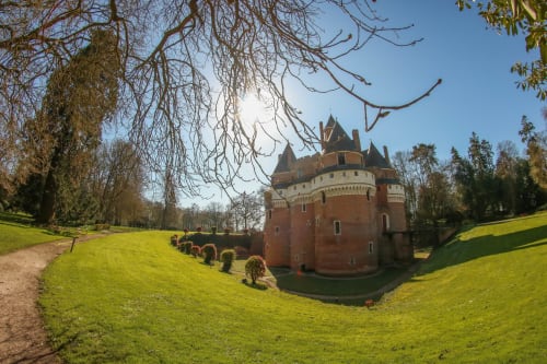 Château de Rambures baie de somme gîtes Sain-Valéry Le Crotoy 