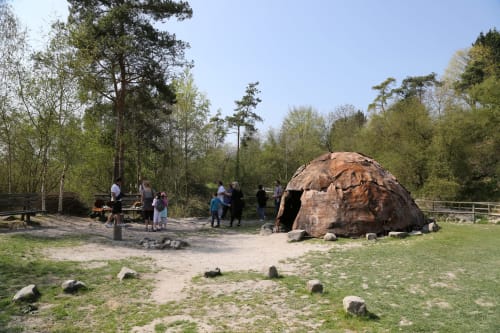 Cabane en peau de bête Samara Baie de Somme Saint-Valéry Le Crotoy gîtes les granges de la baie