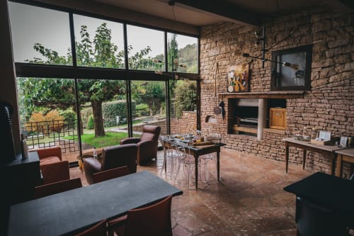 Espace commun de la maison villa du rhone
