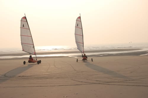 Char à voile baie de somme