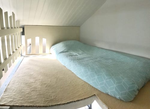 Gîte Les Vignes - kinderbed op slaapzolder