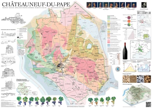 Chateauneuf du pape - bastide des princes - dégustation - carte vins