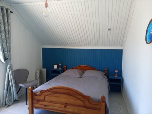 Chambre avec lit double - Au coeur du paradis