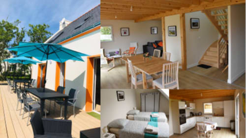 Les Maisons De Kerdavid'île - Locmaria - maison "Bordardoué" - spacieuse exposée plein Sud avec 3 chambres - séjournez en famille ou entre amis à Belle île en mer