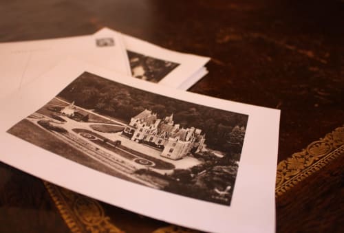 Postcard of the chateau le Brossay 
