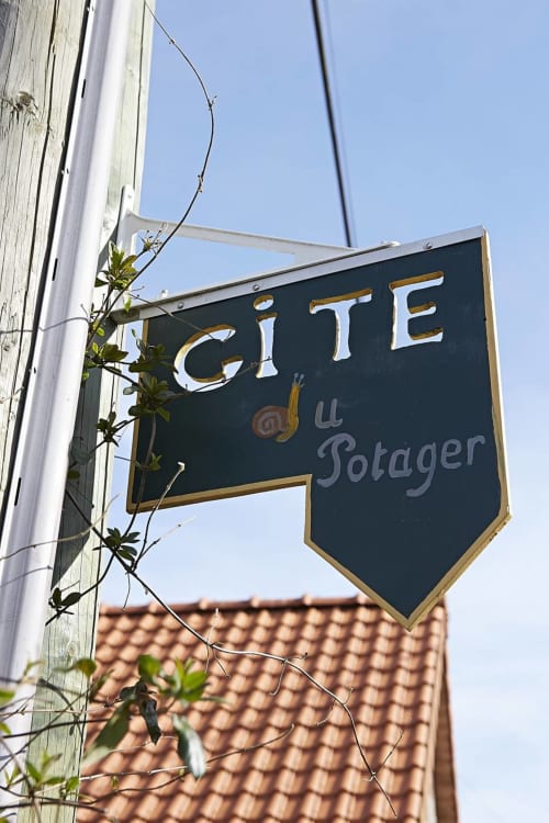 pancarte gîte du potager