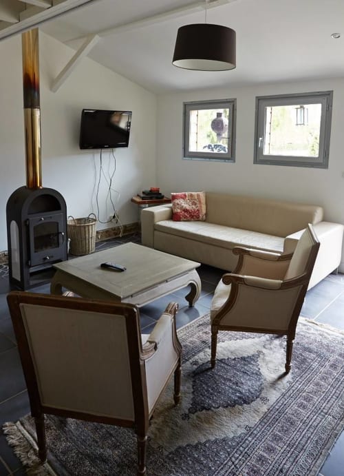 salon cosy-  Gites au grand air