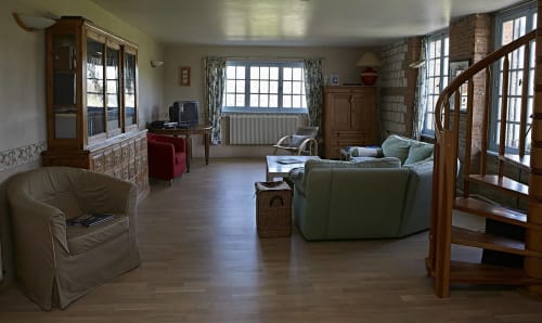 Grand salon du gîte- Gites au grand air
