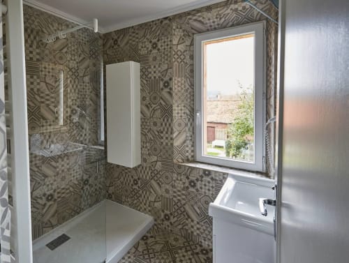 salle de bain design- Gites au grand air