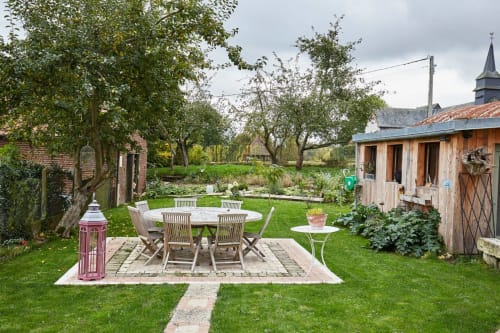 table de jardin - Gites au grand air