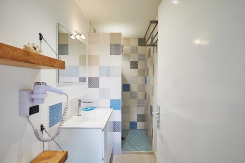 belle salle de bain du gite en Normandie