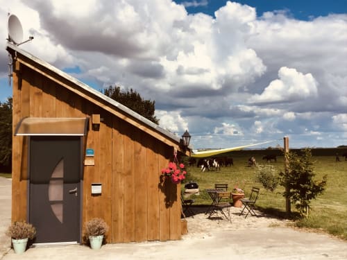 Façade du chalet - Gîte du Tertre