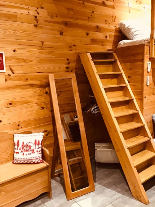 Lit mezzanine - gîte du tertre