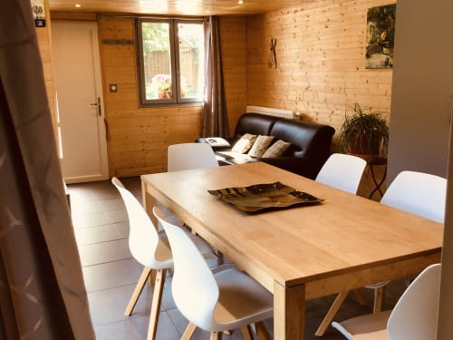 Salon-salle à manger duplex à Villers au tertre