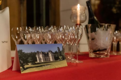 Wedding tableware - Château le Brossay