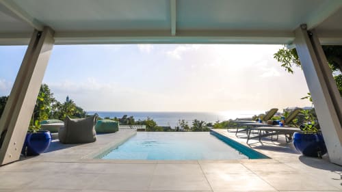 Vue mer exceptionnelle de la villa de luxe La Belle Négresse Martinique