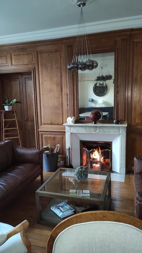 Salon Cheminée Cosy Confort