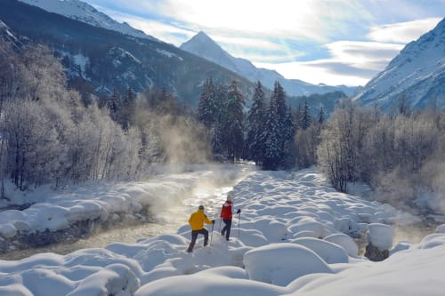 Randonnée sous la neige - Suisse
