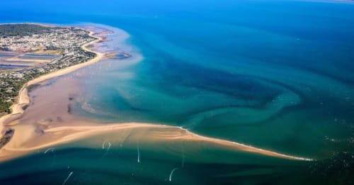 L'île de Ré vue du ciel 