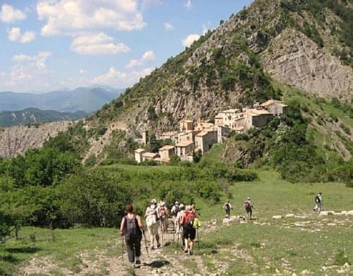 Randonnée à Puget-Rostang