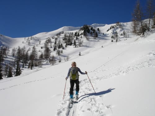 Randonnées de ski à proximité d'une chambre d'hôte dans les Hautes-Alpes
