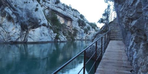balade dans les gorges - Provence